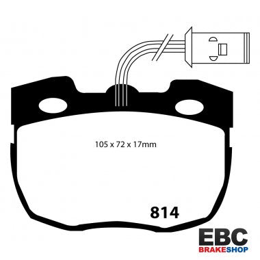 EBC Ultimax Brake Pads DP814