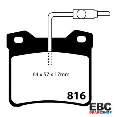 EBC Ultimax Brake Pads DP816