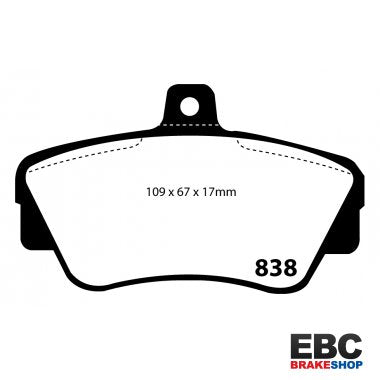 EBC Ultimax Brake Pads DP838