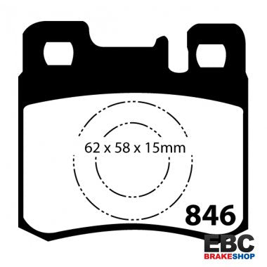 EBC Ultimax Brake Pads DP846