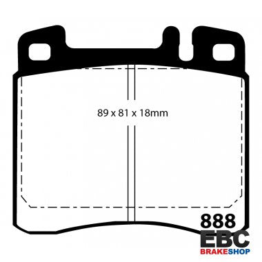 EBC Ultimax Brake Pads DP888