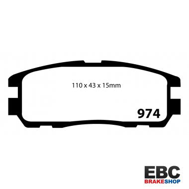 EBC Ultimax Brake Pads DP974