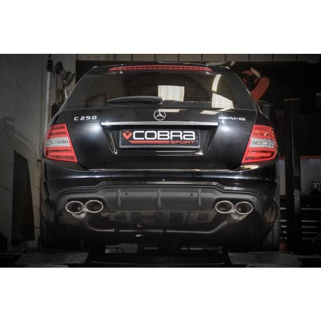 Mercedes W204 C200/C220/C250 (Diesel) AMG Quad Performance Exhaust