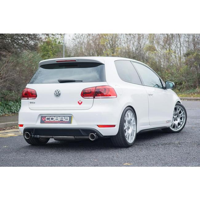 VW Golf GTD (Mk6) 2.0 TDI (5K) (09-13) GTI Style Cat Back Performance Exhaust