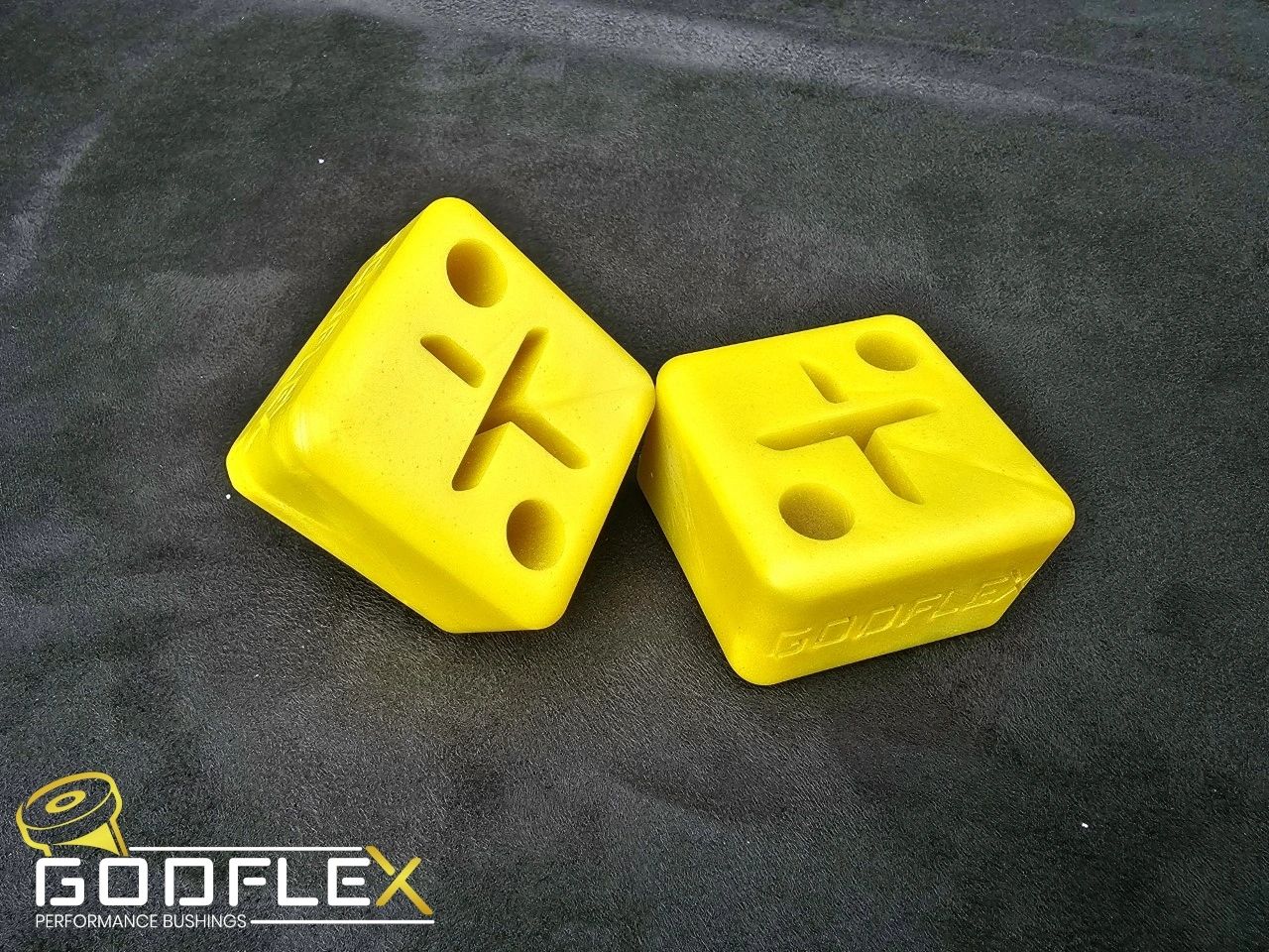 BMW Exhaust Hanger Bush Kit Uprated Rigid Poly Pair