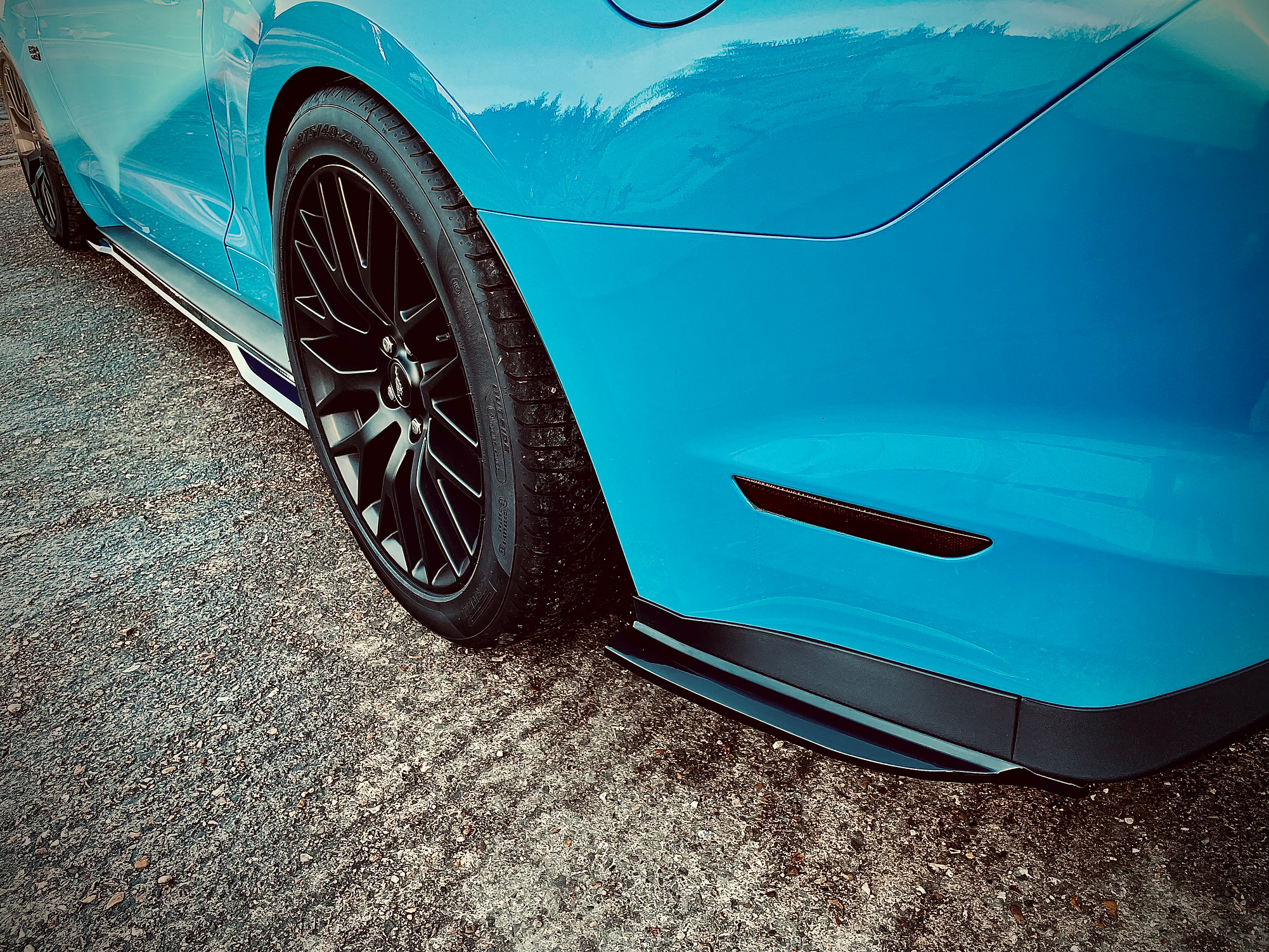 Ford Mustang S550 5.0L GT Pre Facelift - Rear Spats