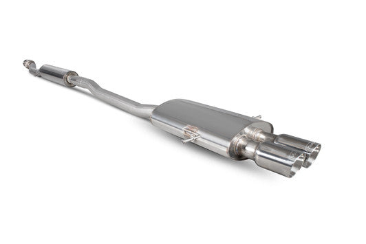 Scorpion Resonated Cat-Back System - Black Ceramic Tailipes - Cooper S R56 / R57 / R58 / R59 - 2007 - 2014 - SMN011MC
