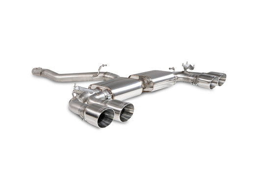 Scorpion Non-Res GPF Back System with Electronic Valves - Formentor 2.0 TSI 4Drive 310 - 2020 - SSTS015C