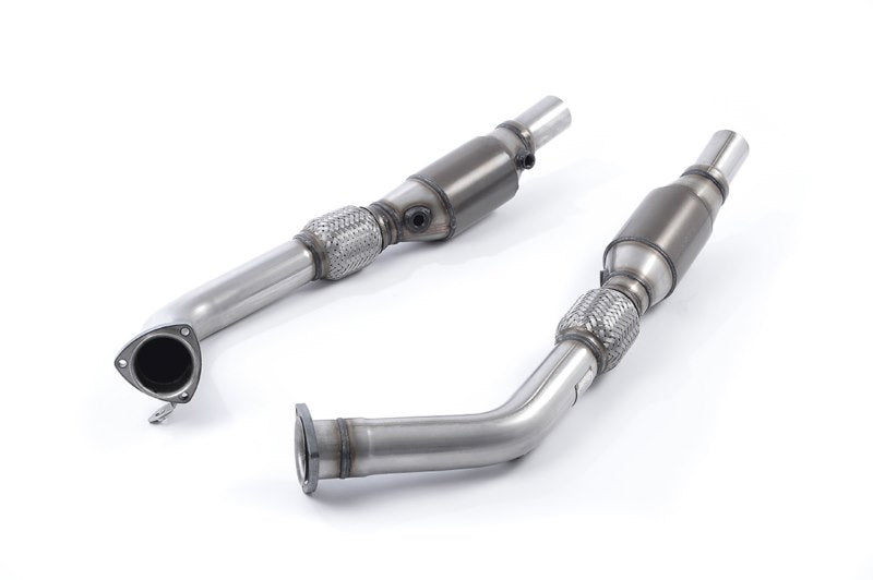 Milltek Sport High flow cats and downpipes Audi RS4 B7