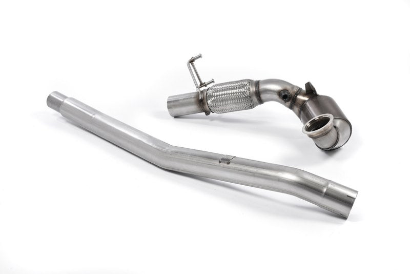 Milltek Large Bore Downpipe and Hi-Flow Sports Cat Audi TT