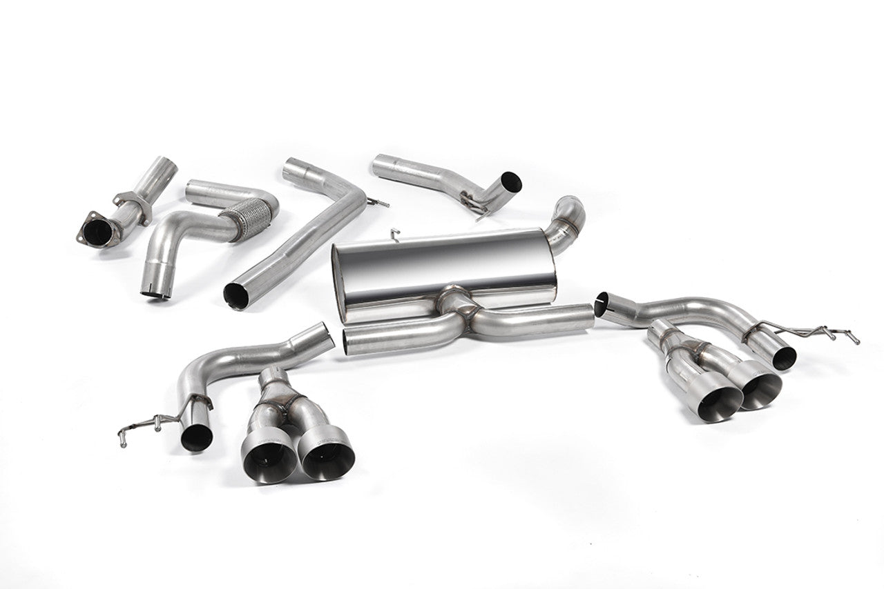 Milltek Honda Civic Type R FK2 Turbocharged 2.0 litre i-VTEC (RHD models only) 2015-2017 Cat-back Exhaust