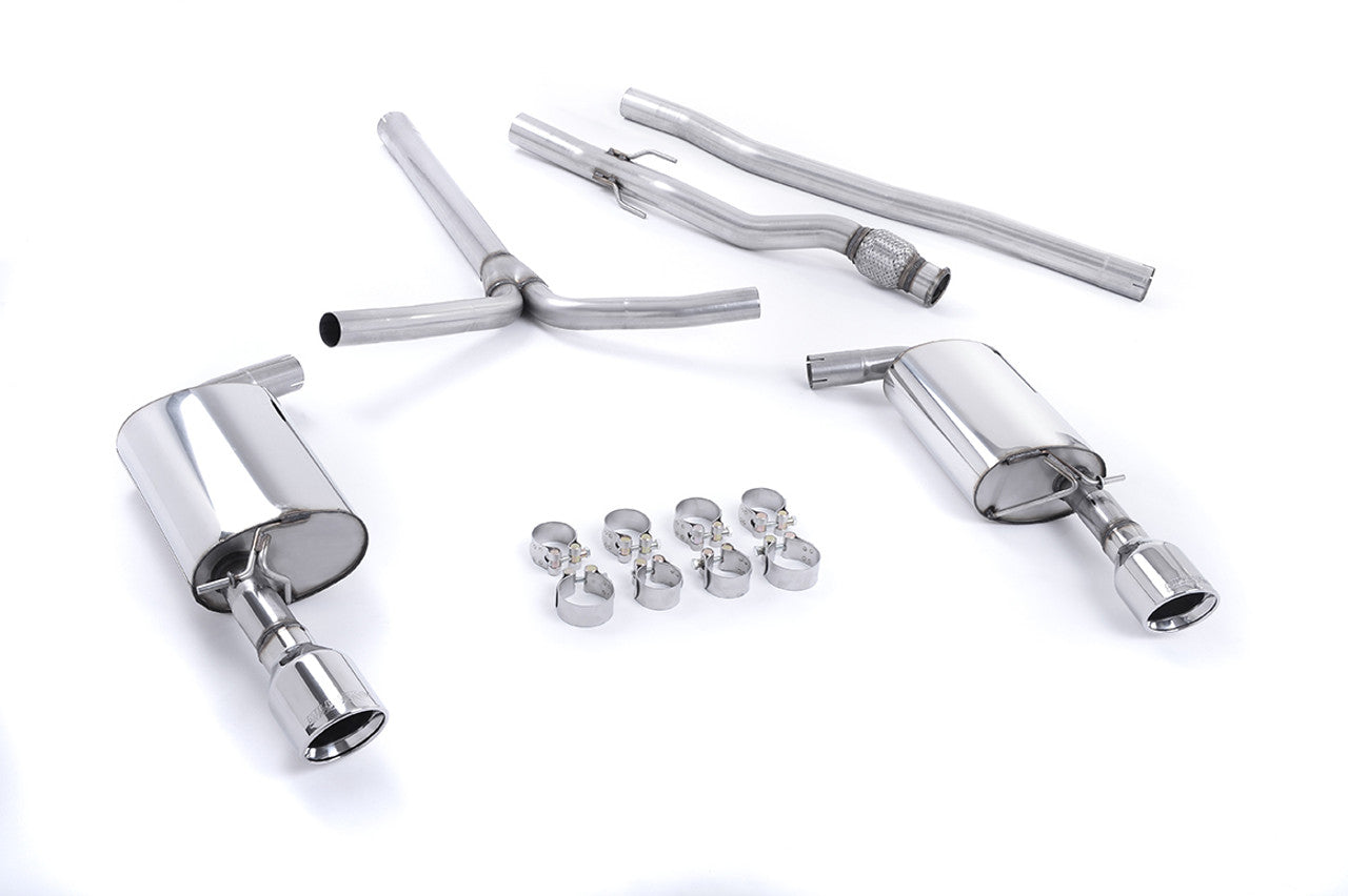 Milltek New Mini Mk2 (R55) Cooper S Clubman 1.6i Turbo 2007-2014 Cat-back Exhaust - Non-Resonated