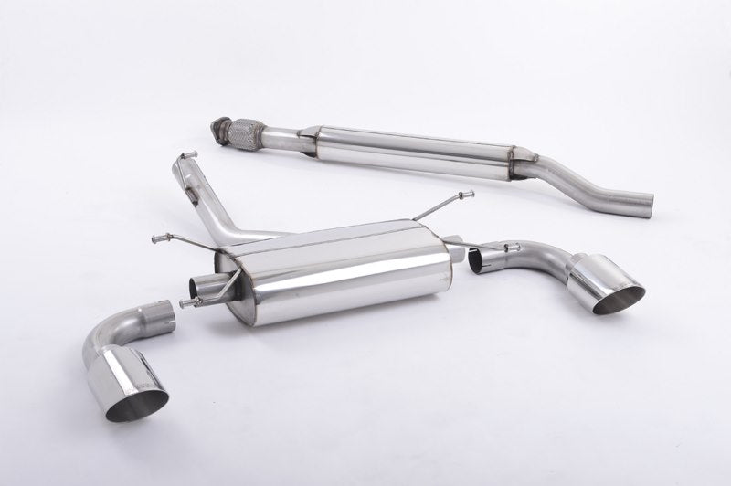 Milltek Secondary Cat-back Toyota GT86 2.0 litre 2012 – 2