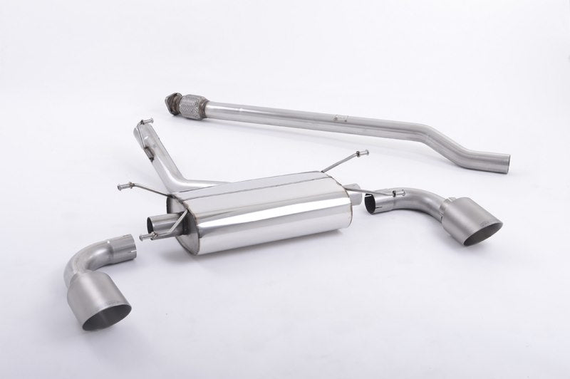 Milltek Secondary Cat-back Toyota GT86 2.0 litre 2012 – 2