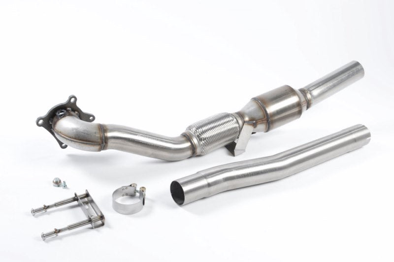 Milltek Large Bore Downpipe and Hi-Flow Sports Cat Volkswag