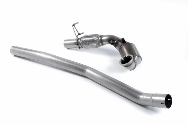 Milltek Large Bore Downpipe and Hi-Flow Sports Cat Skoda O
