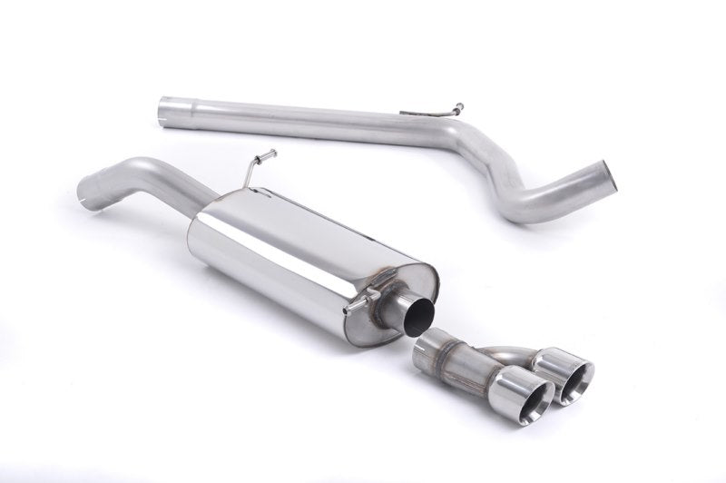 Milltek Cat Back Exhaust Audi A1 1.4 TFSi S-Line 150PS ACT 15-18
