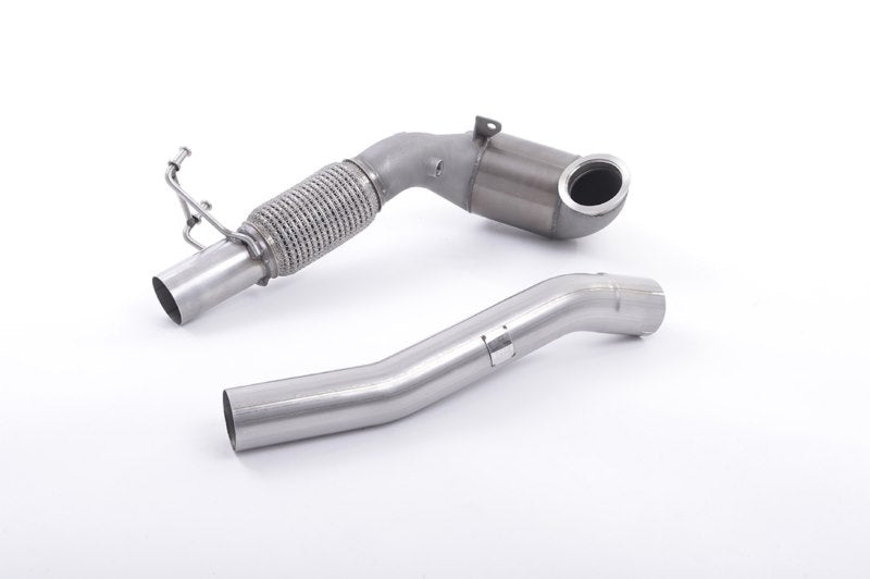 Milltek Large Bore Downpipe and Hi-Flow Sports Cat Volkswag