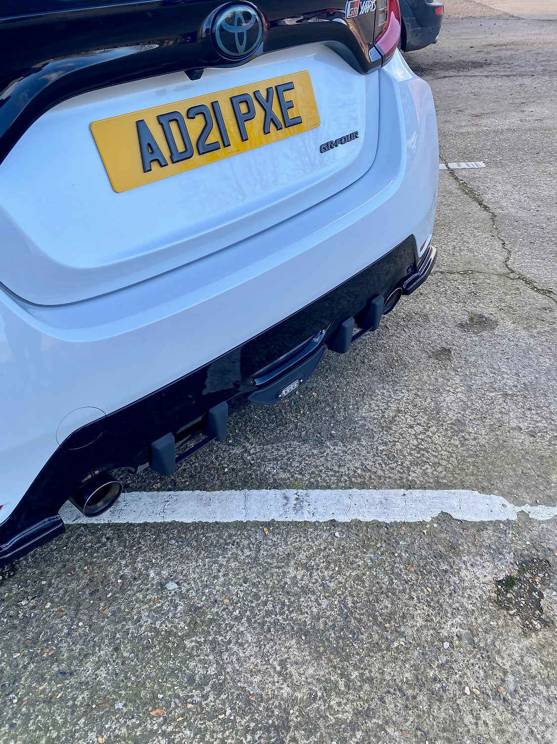 Toyota GR Yaris - Rear Diffuser Fins