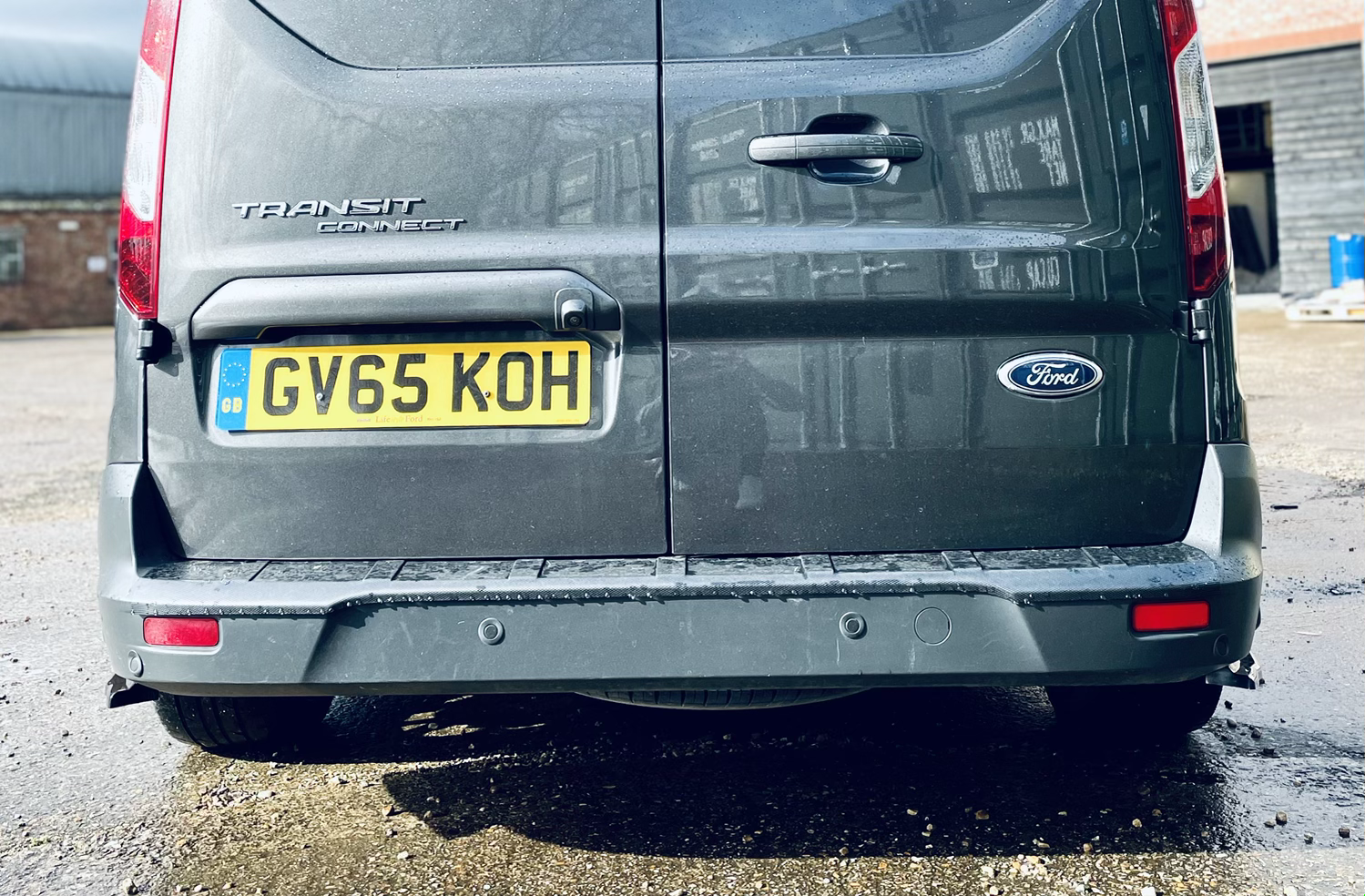 Ford Transit Connect MK2 Facelift Short Wheelbase - Rear Spats