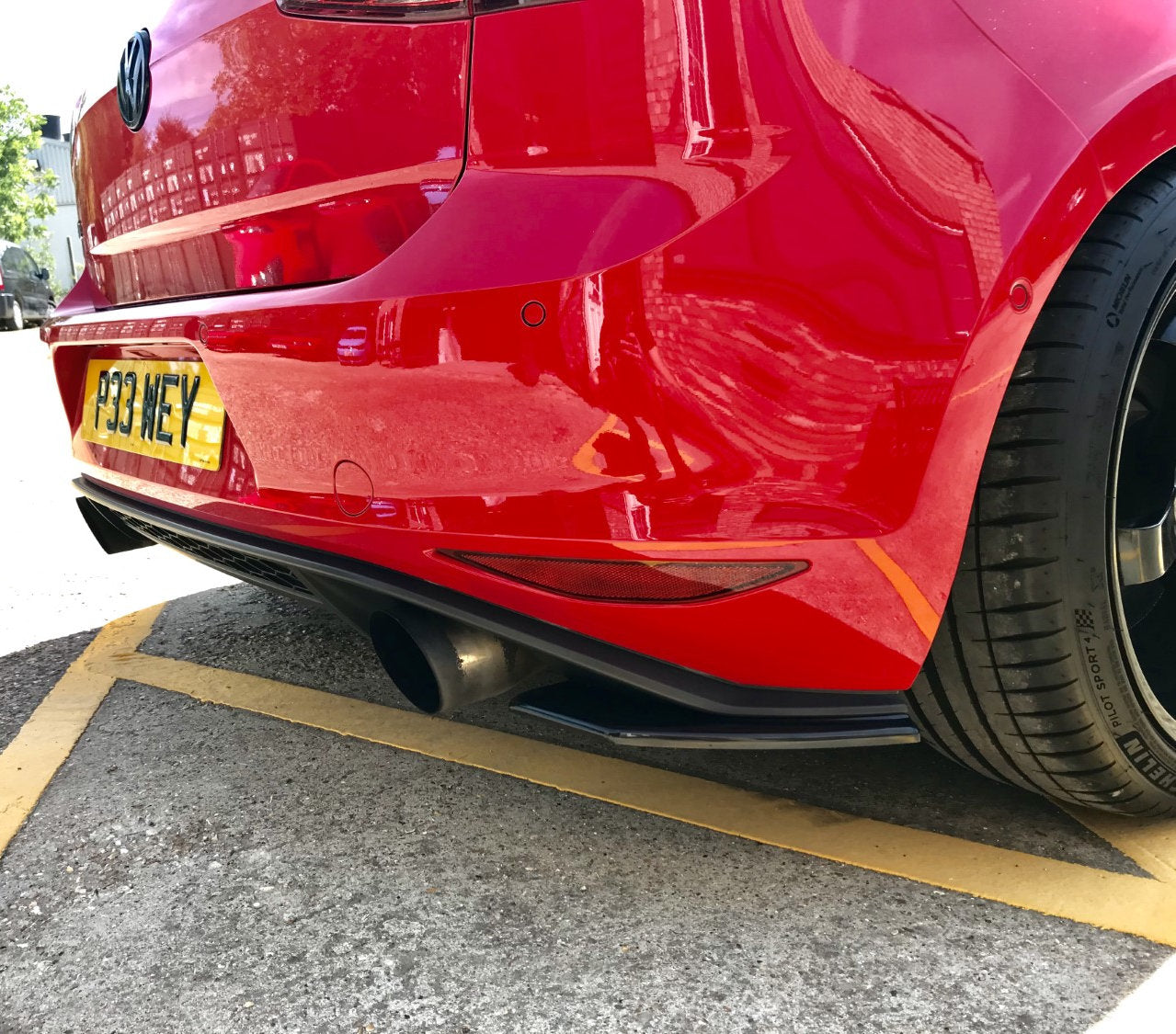 Volkswagen Golf MK7 GTI - Rear Spats