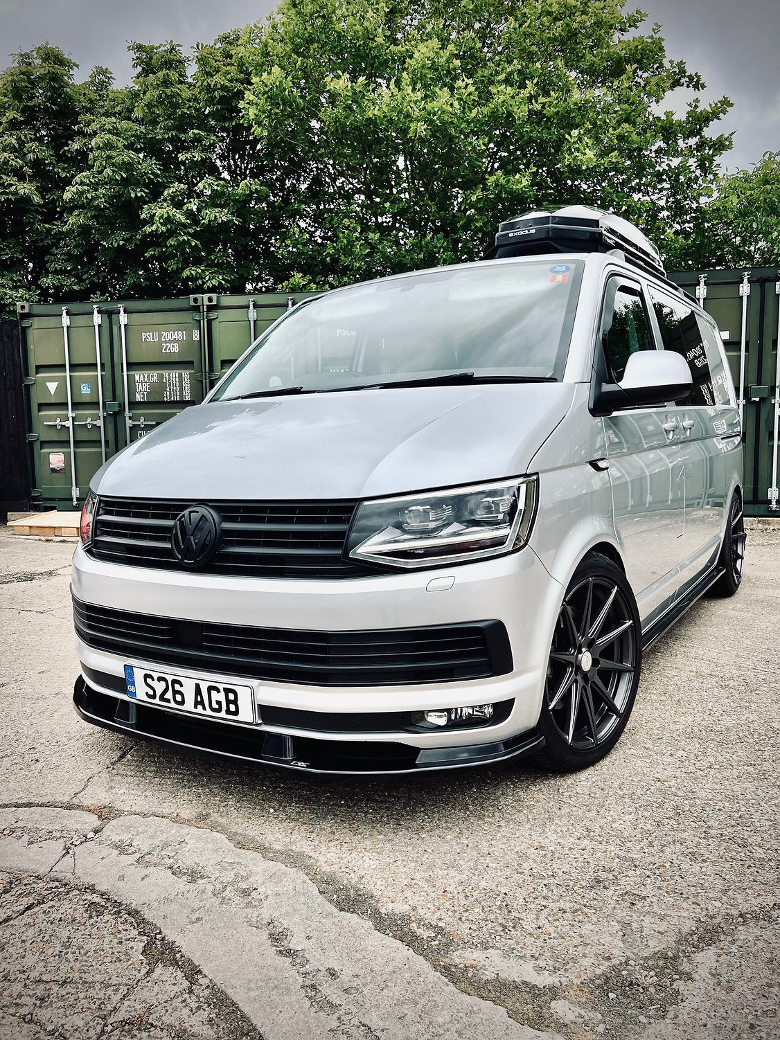 Volkswagen Transporter T6 Non-Sportline Long Wheelbase - Front Splitter