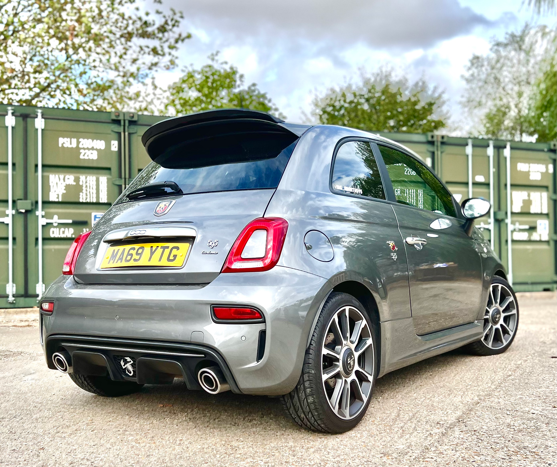 Fiat Abarth 500 Series 3 - Spoiler Lip
