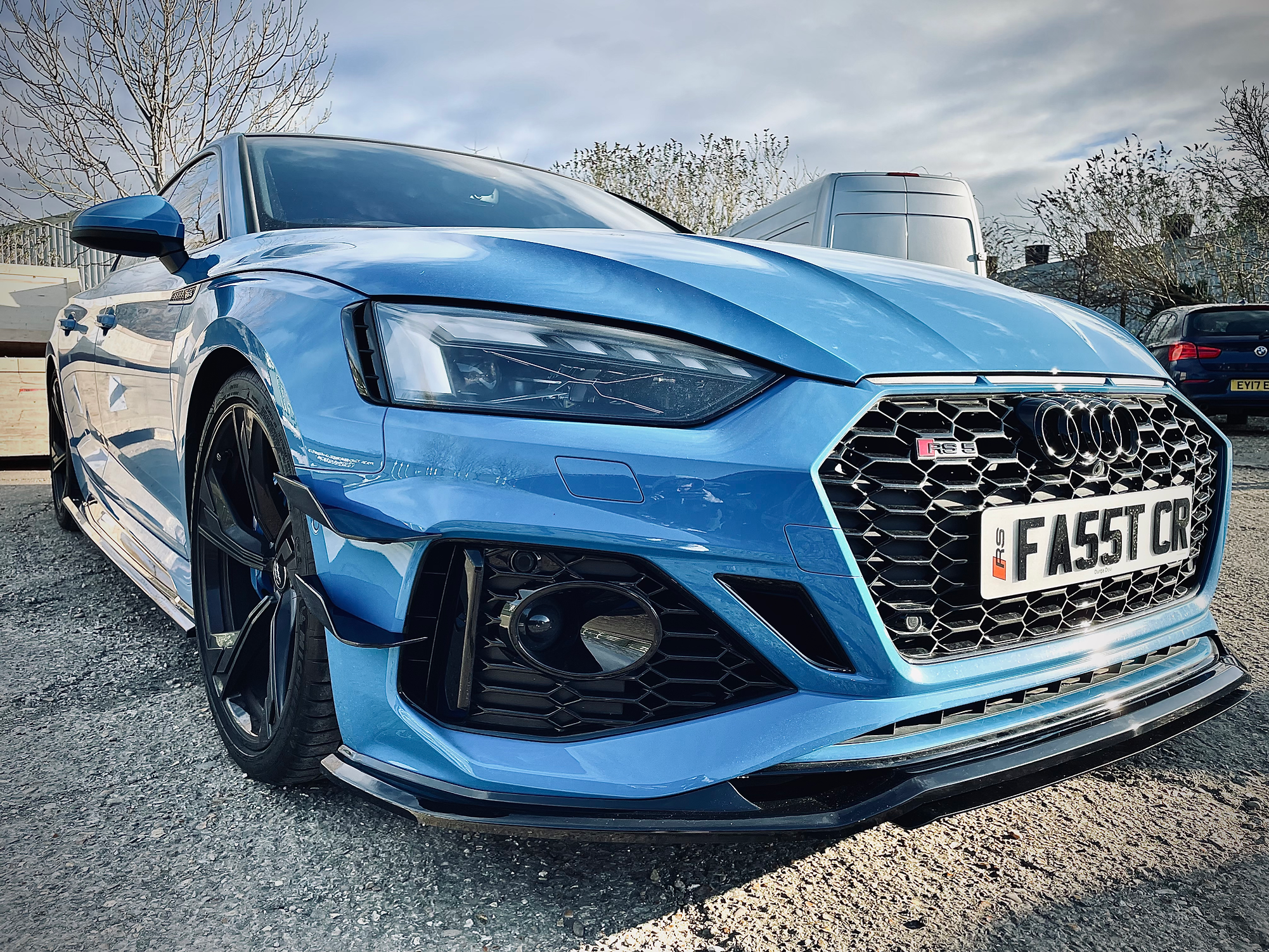 Audi RS5 B9.5 Coupe - Front Canards