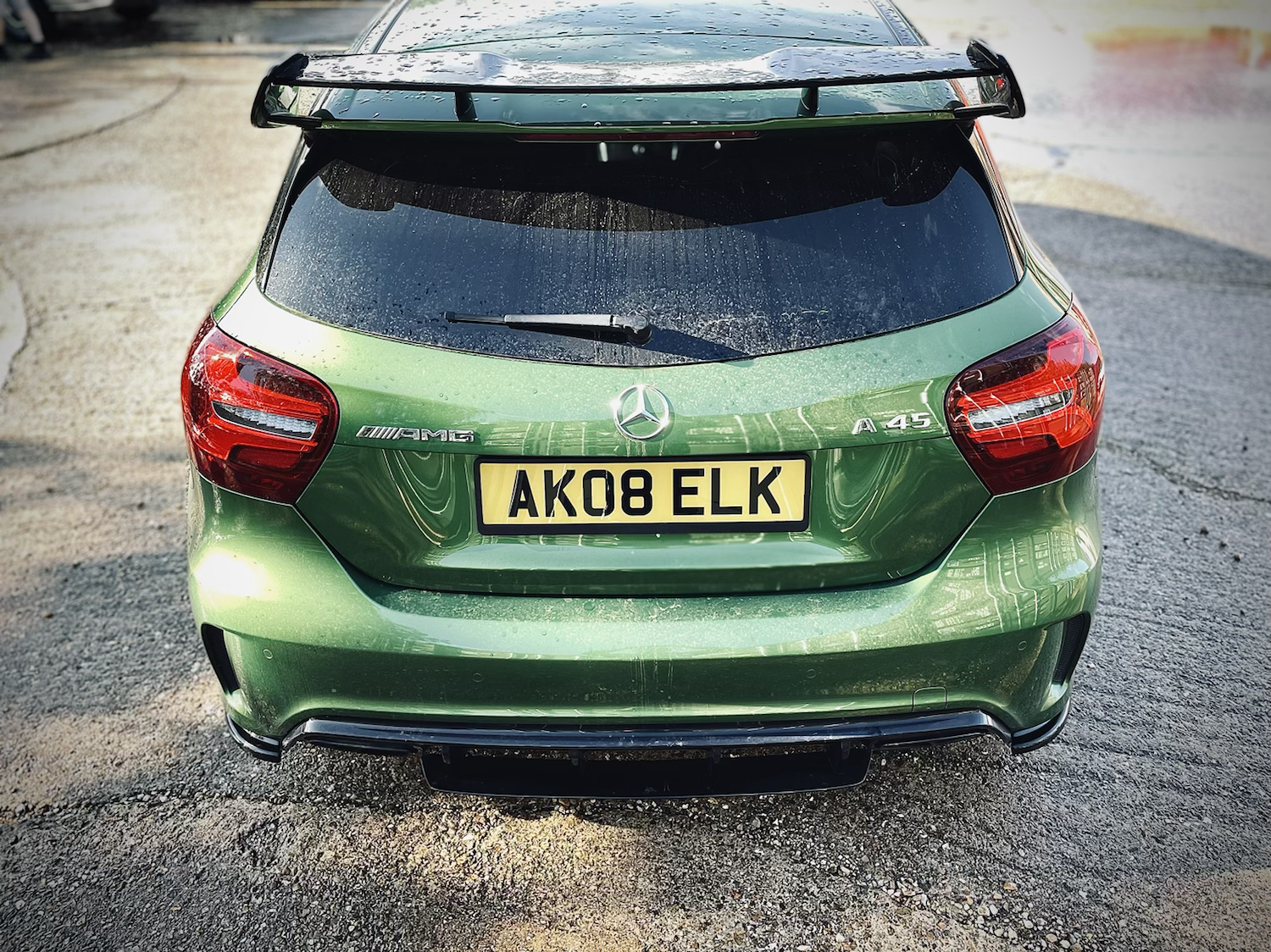 Mercedes A45 AMG W176 Pre Facelift Non-Aero - Rear Spats