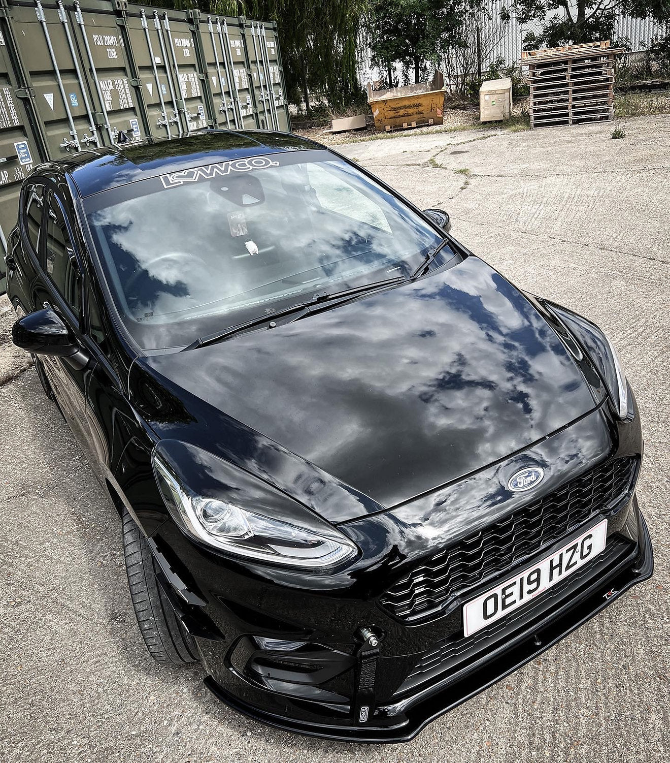 Ford Fiesta MK8 ST - Bumper Canards