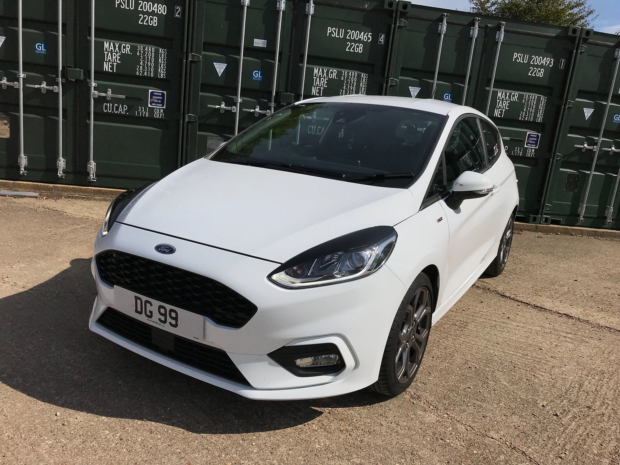 Ford Fiesta MK8 ST-Line - V1 Headlight Brows