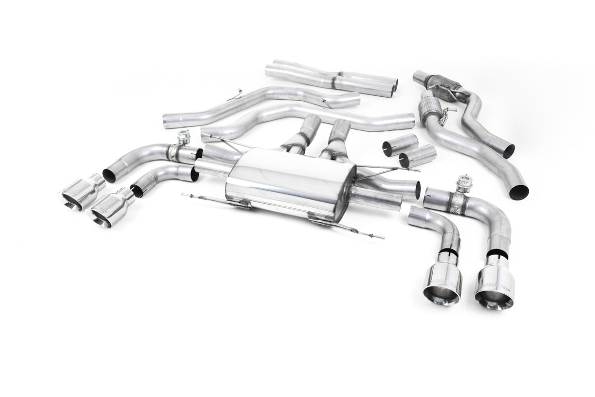 Milltek Cat-back Alfa Romeo Giulia Quadrifoglio 2.9 V6 Bi