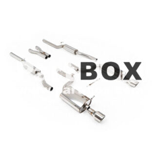 Milltek Cat-back Audi A4 2.0 TFSI S line B8 2WD and quat