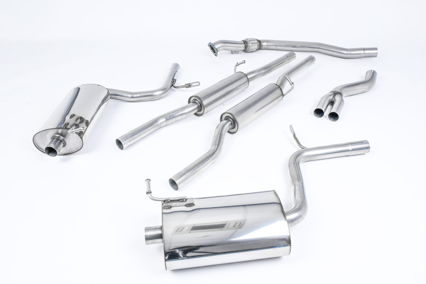 Milltek Cat-back Exhaust Audi A4 1.8T B7 Quattro Saloon Avant 05-08