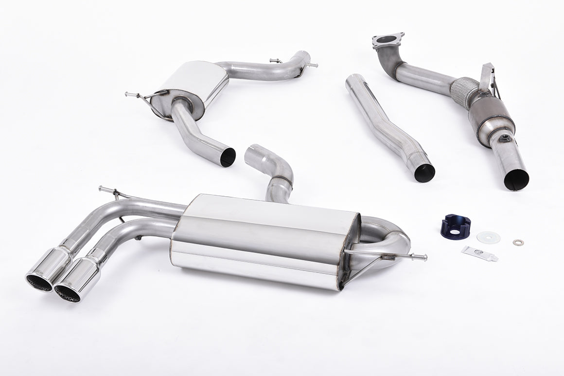 Milltek Turbo-back including Hi-Flow Sports Cat Audi A3 1