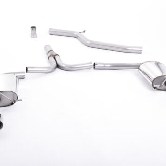 Milltek Exhaust Cat Back Exhaust Audi A4 2.0 TDi B8 140PS / 177PS 2WD Saloon and Avant (S-Line models only) 09-11