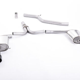 Milltek Cat-back Exhaust Audi A4 2.0 TDi B8 140PS / 177PS 2WD Saloon and Avant (S-Line models only) 09-11