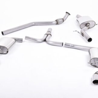 Milltek Cat-back Audi A5 Sportback 2.0 TFSI 2WD and quatt