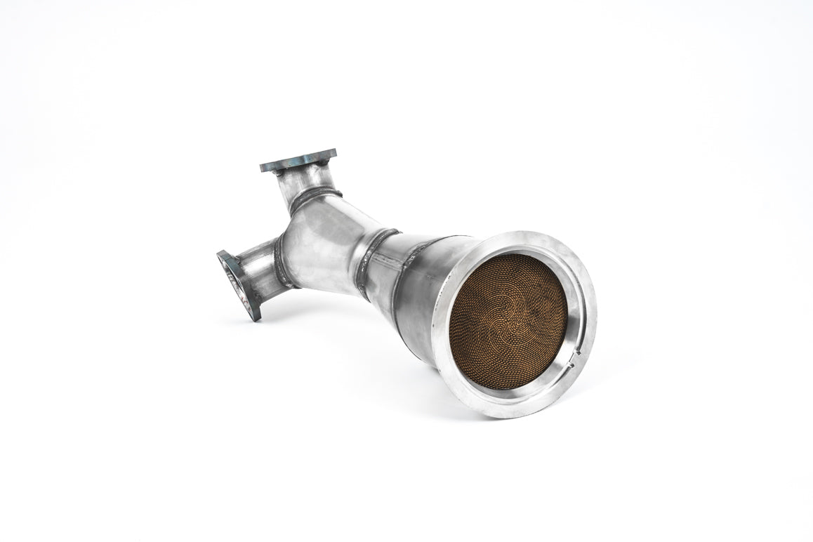 Milltek Large Bore Downpipe and Hi-Flow Sports Cat Audi SQ