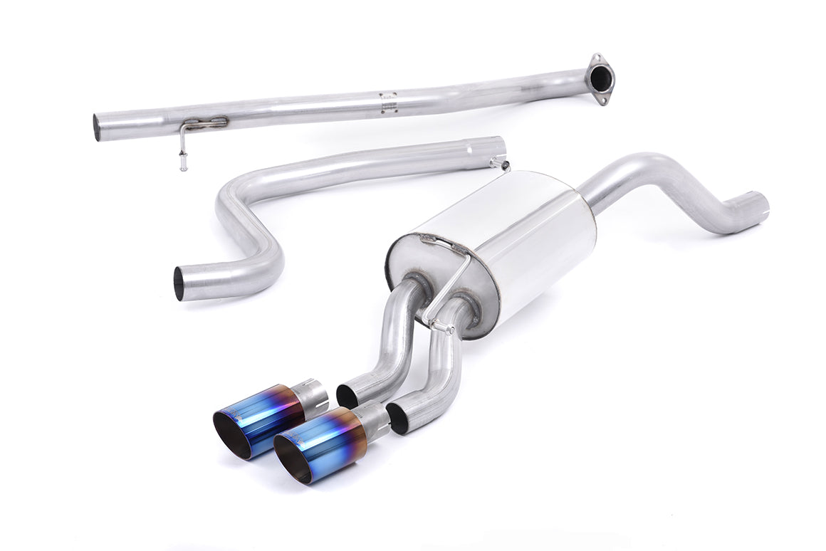 Milltek Cat-back Ford Fiesta Mk7 Mk7.5 1.0T EcoBoost 100