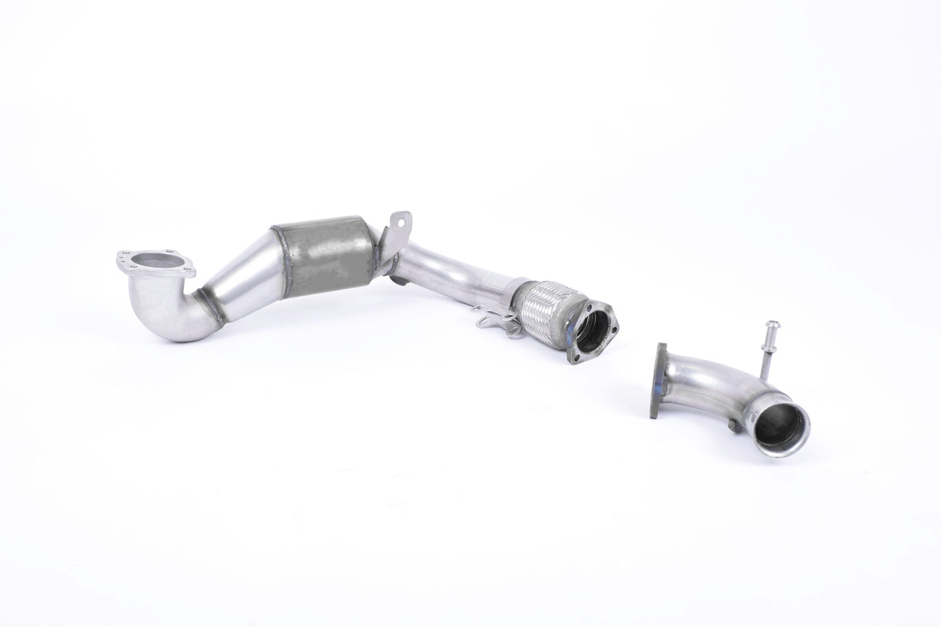 Milltek Cast Downpipe with Race Cat Ford Fiesta Mk8 1.0T