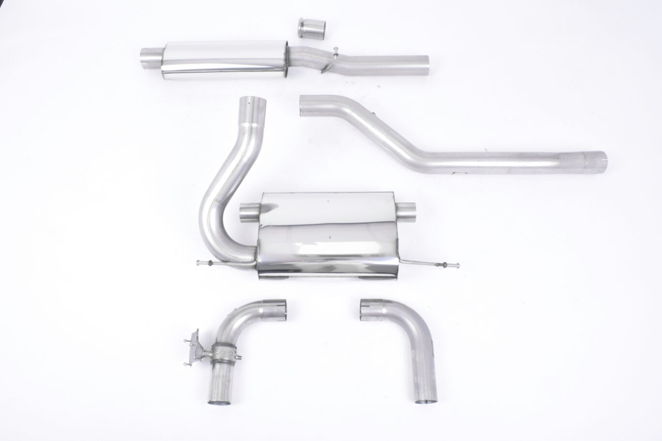 Milltek Cat-back Ford Focus Mk3 RS 2.3-litre EcoBoost 4wd