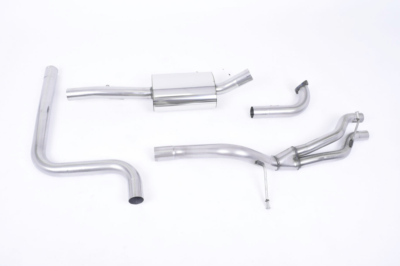 Milltek Cat-back Ford Fiesta Mk7 Mk7.5 1.0T EcoBoost 100