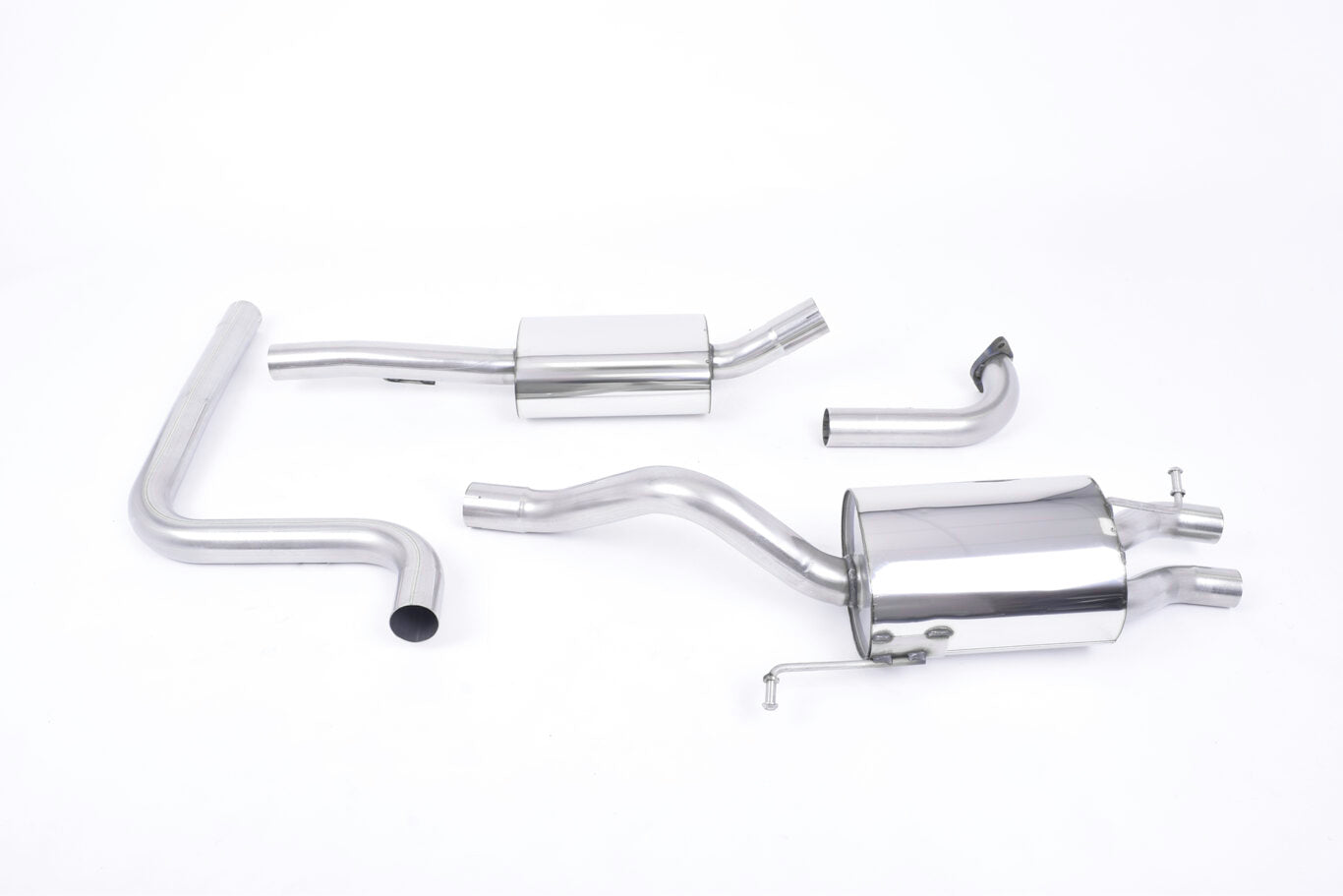 Milltek Cat-back Ford Fiesta Mk7 Mk7.5 1.0T EcoBoost 100