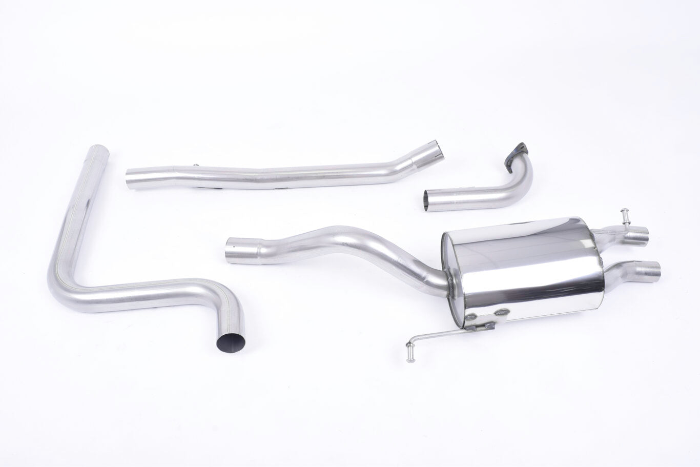 Milltek Cat-back Ford Fiesta Mk7 Mk7.5 1.0T EcoBoost 100