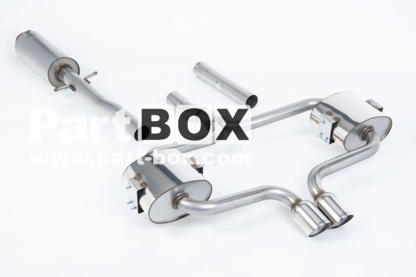 Milltek Cat-back New Mini Mk1 R52 Cooper S Convertible