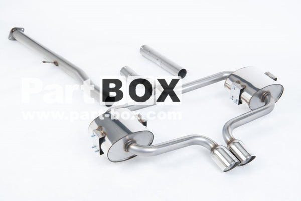 Milltek Cat-back New Mini Mk1 R52 Cooper S Convertible