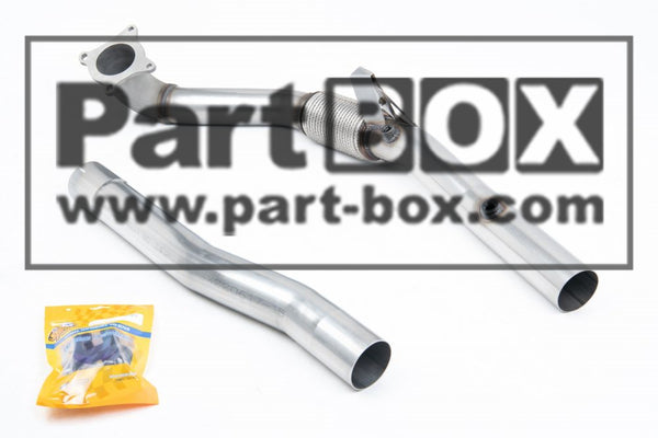 Milltek Large-bore Downpipe and De-cat Volkswagen Scirocco