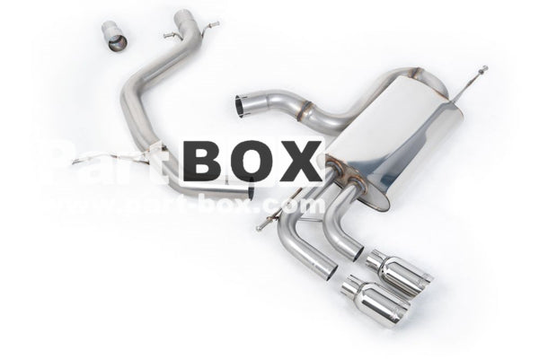 Milltek Cat-back Volkswagen Golf Mk6 GT 1.4 TSI 160PS 200