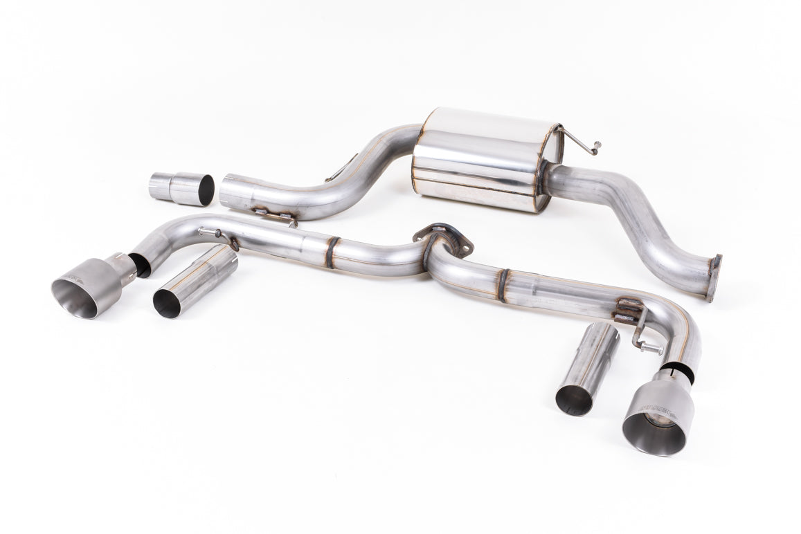 Milltek Cat-back Volkswagen Beetle 2.0 TSI A5 Chassis 2
